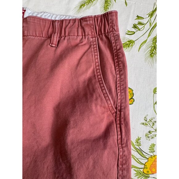 Levis XX Chino EZ Mens Shorts Coral Red Cotton Blend Size Large - Picture 3 of 7